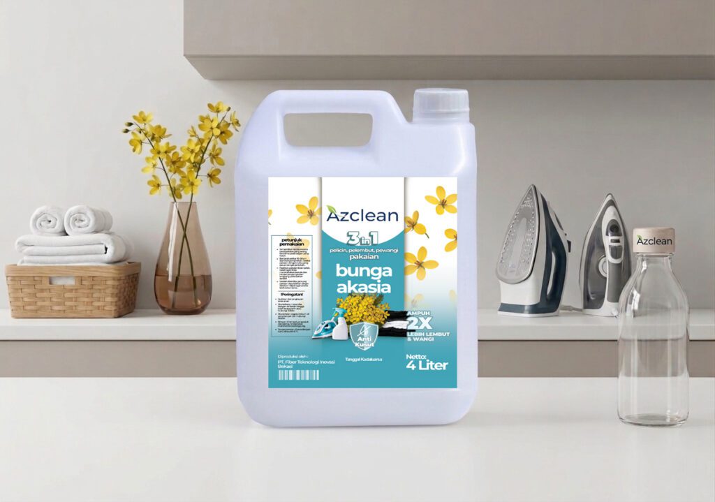 Pelembut pelicin pewangi pakaian Azclean